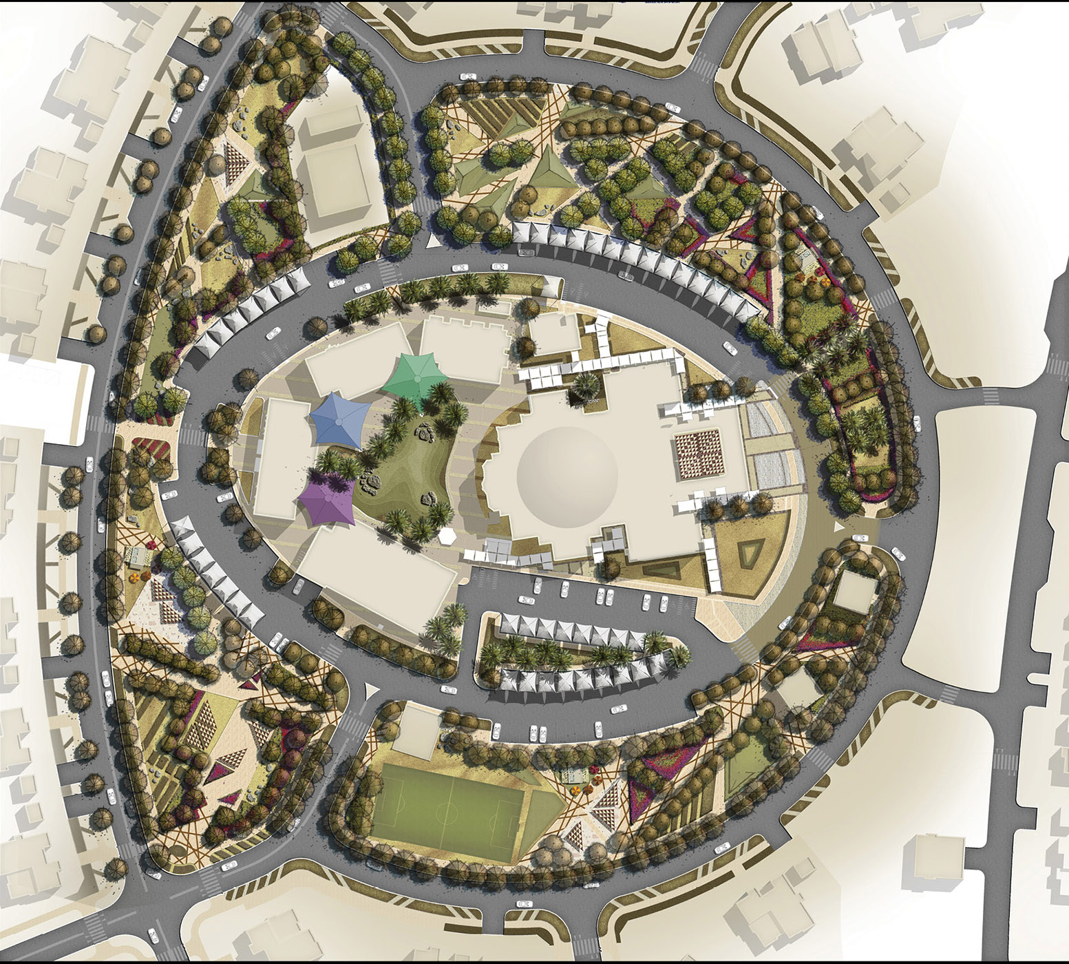 Al Falah Abu Dhabi Lighting Design Austria